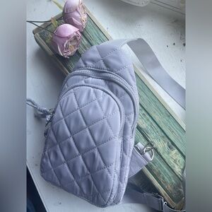 COPY - Urban Expressions Quilted Nylon Sling Bag